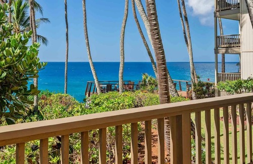 Poipu Condo | Poipu Palms 101 By Parrish Kauai - oceanfront unit w/beautiful sunset views, gr