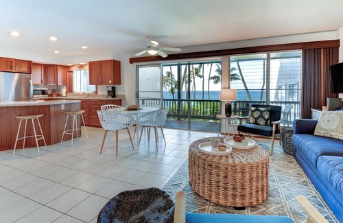 Poipu Condo | Poipu Palms #102 Oceanfront, pool, near beach