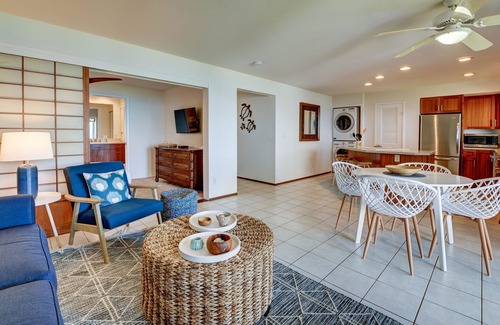 Poipu Condo | Poipu Palms #102 Oceanfront, pool, near beach