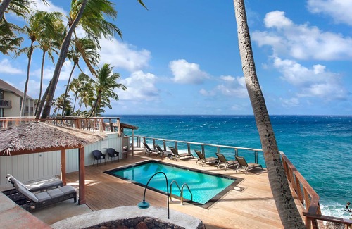 Poipu Condo | Poipu Palms #201 By Parrish Kauai- oceanfront views & see turtles!