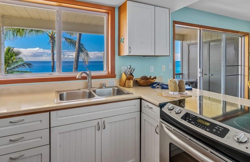 Poipu Condo | Poipu Palms 303 By Parrish Kauai - oceanfront views & walk to beach