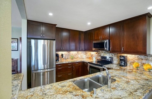 Poipu Condo | Poipu Sands 233 Beautifully Renovated Ocean View Penthouse Luxury Condo w/AC