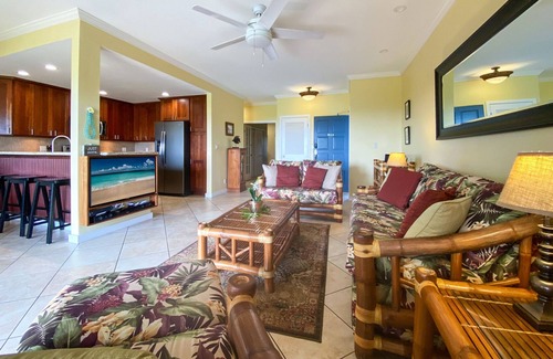 Poipu Condo | Poipu Sands 513 - Ocean Front with Awesome View of Beach
