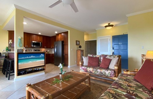 Poipu Condo | Poipu Sands 513 - Ocean Front with Awesome View of Beach
