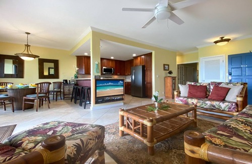 Poipu Condo | Poipu Sands 513 - Ocean Front with Awesome View of Beach