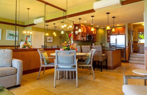 Poipu Condo | Poipu Shores 104C - Oceanfront Townhome w/Full AC