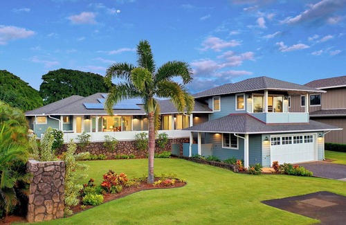 Poipu House | Pomaika'i : New Poipu Villa w/Pool+Spa Near Beach