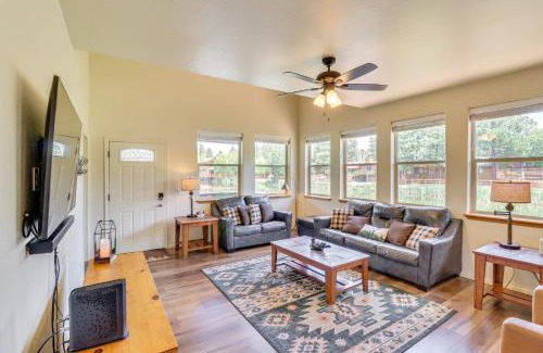 Pinetop-Lakeside House | Pond Access and Private Dock Lakeside Cabin