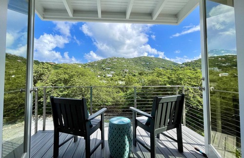 Estate Chocolate Hole and Great Cruz Bay House | Pond Bay Paradise-Ocean Views, Beach w/Kayaks & SUPS, Hot Tub