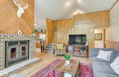 The Woods Cottage | Pool Access: Peaceful Cabin in The Woods Resort!