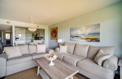 Beachwalk Condo | Pool Access & Views at Saint Helena Island Condo!