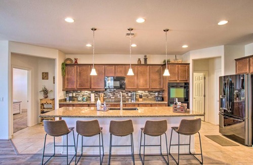 San Tan Valley House | Pool and Covered Patio San Tan Valley Home