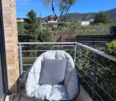 Porto Rafti Apartment | Pool apartment 5 minutes walk from beach