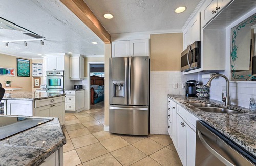 Palmetto House | Pool, Dock & Kayaks: Waterfront Palmetto Home
