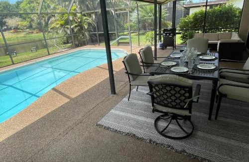 East Naples House | Pool home with a new sparkling pool, close to beach, lovely lake view