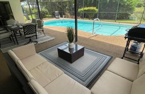 East Naples House | Pool home with a new sparkling pool, close to beach, lovely lake view