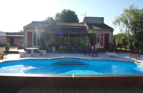 Le Luc House | Pool house without opposite