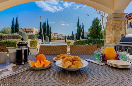 Aphrodite Hills Apartment | Pool side ground floor apartment BF02 - Theseus Village, Aphrodite Hills Resort