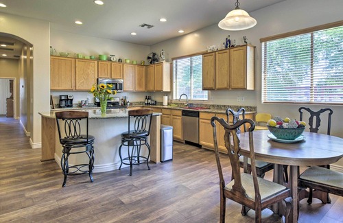 Cortina House | Pool Table, Yard & Grill: Luxe Queen Creek Escape