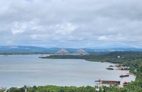 Chicalim Apartment | Pool View Premium 2bhk near Airport by Tripstay