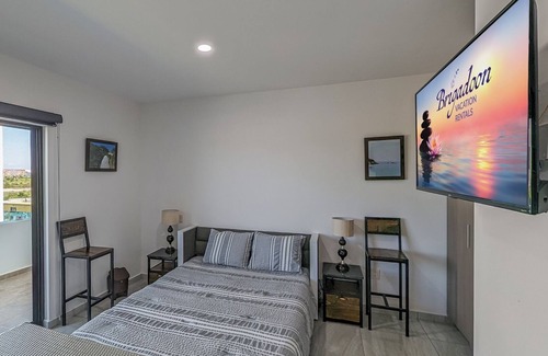 Villa Marina Apartment | Pool View Studio, Home Office Space, Amenities everywhere, Secure, Near beach