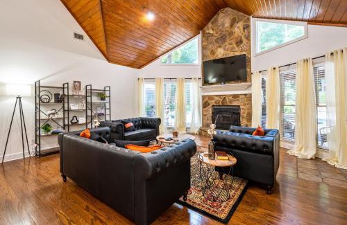 Cartersville House | Poolside Farm Serenity Group Perfect Cozy Gazebo