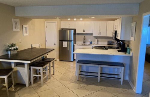 Fort Walton Beach Condo | Poolside pet-friendly, just feet from the beach.