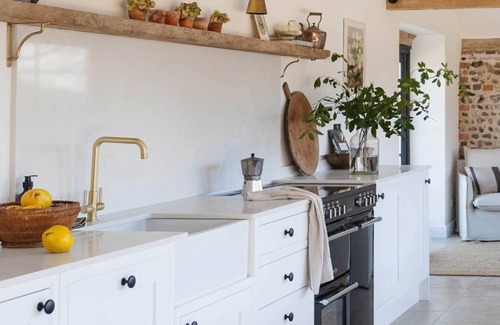 Birdham House | Poplars Farm Barns, Brand new stunning thatched barn conversion