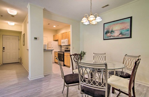 Villages of Five Points Condo | Porch & Community Perks: Walkable Lewes Condo