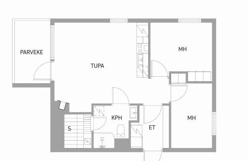 Yllas Apartment | Porokello, talvikaudella 2 hissilippua, 2 skilift-tickets in winter