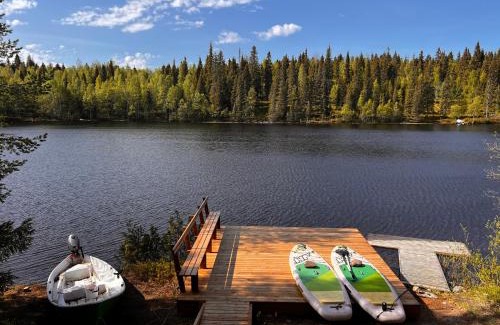 Rukatunturi Villa | Porontima Lake House in Pure Rukatunturi Nature