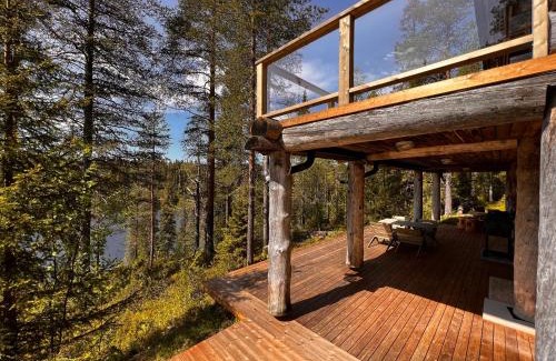 Rukatunturi Villa | Porontima Lake House in Pure Rukatunturi Nature