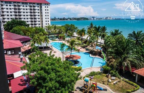 Taman Tanjung Apartment | Port Dickson 6pax 2BR Glory Beach Resort Seaview