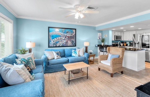 Isle of Palms Condo | Port O'Call C103 - Ocean View - Ground Floor Steps From Pool/Beach