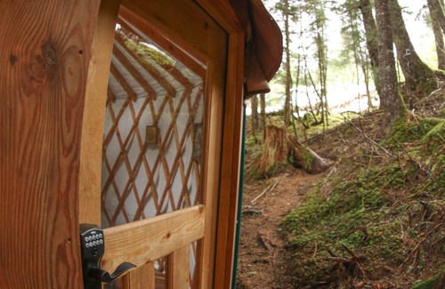 Bear Creek House | Porter's Perch,nA Cozy Yurt Tucked into the Woods