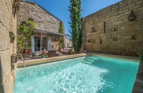 Saint-Siffret House | Portes D'Uzes, old bed and breakfast charming residence with swimming pool
