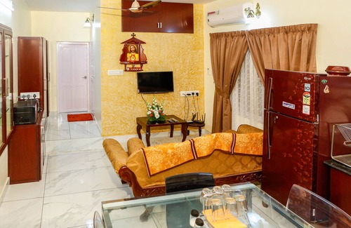 Thrissur House | Posh 1 BHK-FF at BELLJEM Homes in Housing colony in city