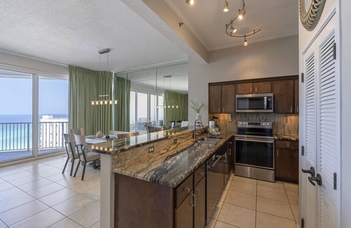 Four Mile Village Condo | Posh Beachfront Penthouse With Spectacular Gulf Views Tops'l Tides 1507