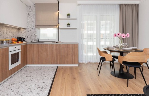 Siedlce Apartment | Powstańców Warszawskich 23B | Prestige, Wifi, Pet-friendly, A/C, 1 Bedroom, Balcony, Parking, Gdansk