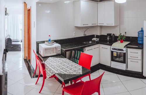 Centro Apartment | Próximo a praia das castanheiras, internet, cooler, cadeiras de praia,roupas de cama e banho