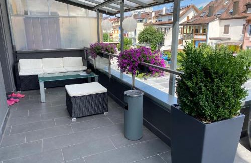 Loerrach Apartment | Preiswertes stilvolles Zimmer im privaten Haus mit großem schönem modernem Gemeinschaft Badenzimmer