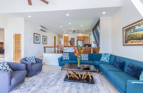 Princeville Condo | Premier Air Conditioned Puu Poa Penthouse Magnificent Ocean View Condo!