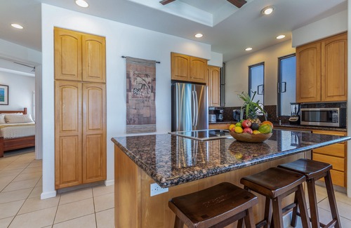 Princeville Condo | Premier Air Conditioned Puu Poa Penthouse Magnificent Ocean View Condo!