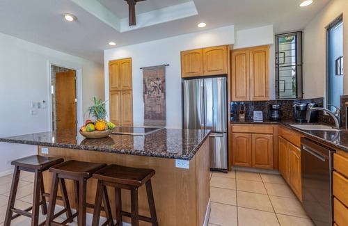 Princeville Condo | Premier Air Conditioned Puu Poa Penthouse Magnificent Ocean View Condo!