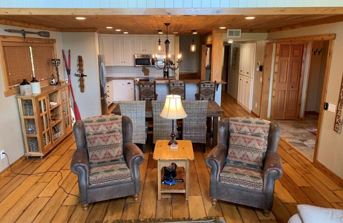 Balsam Lake Cabin | Premier cabin on beautiful Balsam Lake, WI, large loft and amazing sunset views!