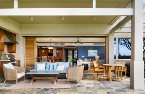 Kaupulehu Condo | Premier Luxury 3 Bedroom Villa at Hualalai Resort with Golf Course Views!