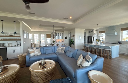 Butler Beach House | Premier Oceanfront Luxury Vacation Rental With Mediterranean Pool and Hot Tub