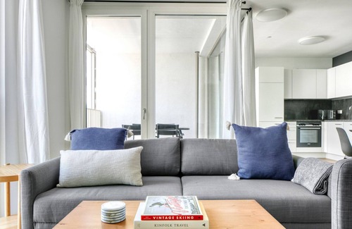 Vienna Apartment | Premium 2 BR w/Gym & Loggia, near U2 with Donau View, by Blueground