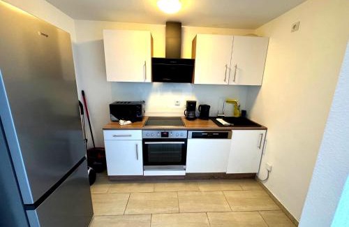 Hamm Apartment | Premium 2 Zimmer 4 Bett Apartment, SmartTV , Terrasse