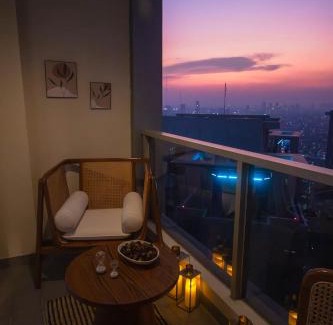 Jakarta Apartment | Premium 3BR, 57th Floor, Italian Design